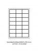 Samolep.etikety 63x39,5mm b�l� matn� 21 ks/ A4