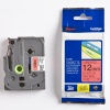 P�ska Brother TZE-431 12mm/ 8m �ern� na �erven�