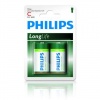 PHILIPS baterie R14 mal� mono/ 2ks