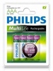PHILIPS nab�jec� baterie mikrotu�. AAA 1000mAh/ 4ks
